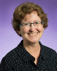 a photo of Dr. Joan McGettigan, associate professor of Film, Television and Digital Media 