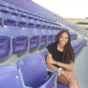 A photo of TCU student Lonyae Coulter.