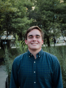 A photo of TCU student Colin Post.