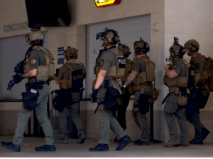 Grand Prairie Police Officers. Photo Credit - Fabian Alvidrez